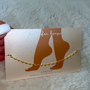 Anklet Sterling Silver Made in Italy!